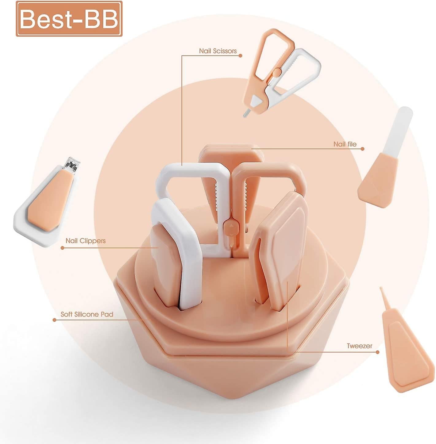 4 Pc Infant Nail cutter set