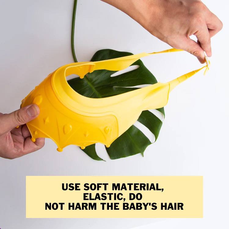 Baby adjustable Bathing Crown Hat