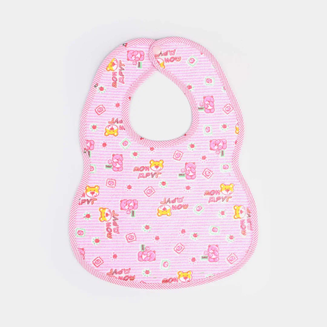 Baby Cotton button Bibs ( Pack of 3)