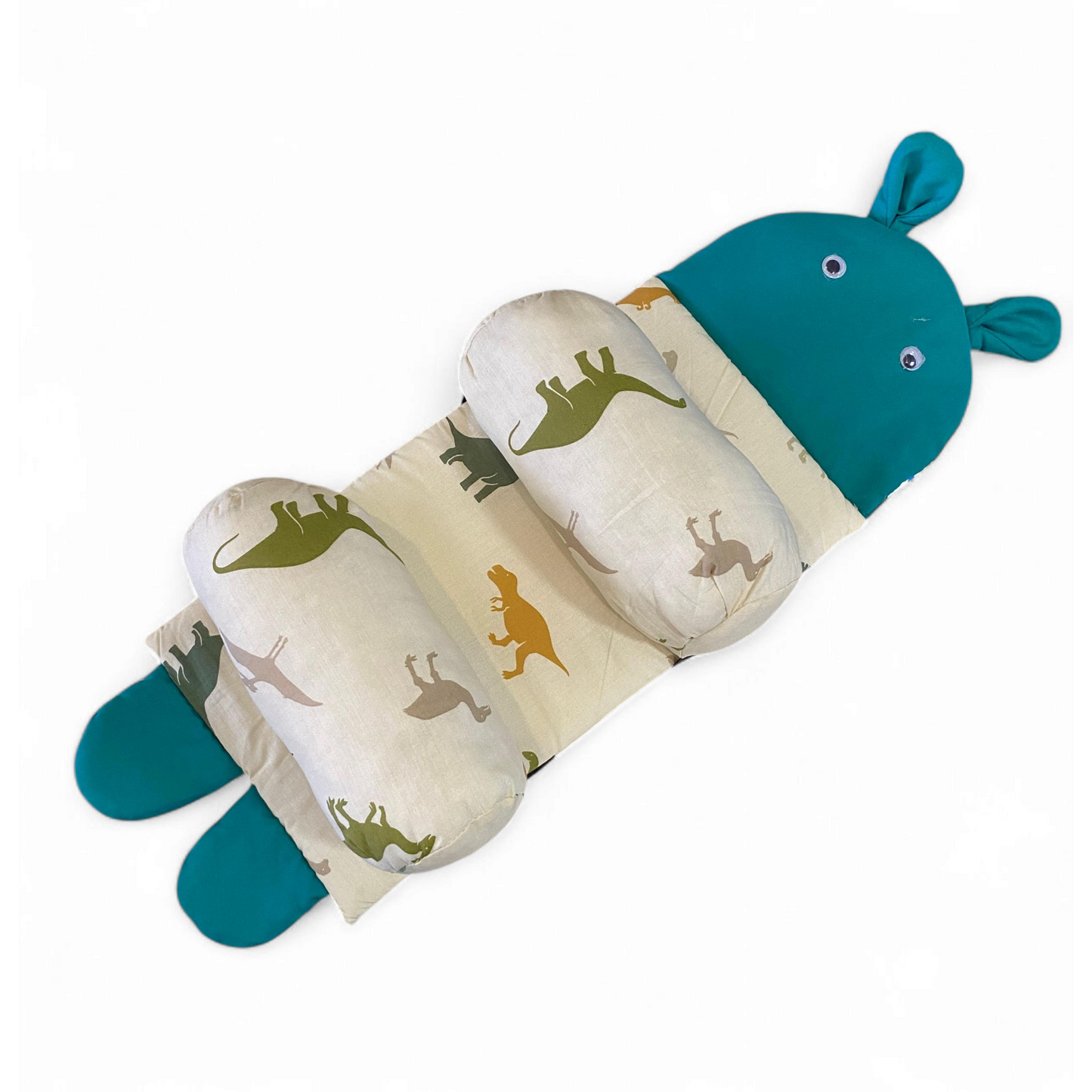 Baby Head Shaping Pillow Dinosaur Print