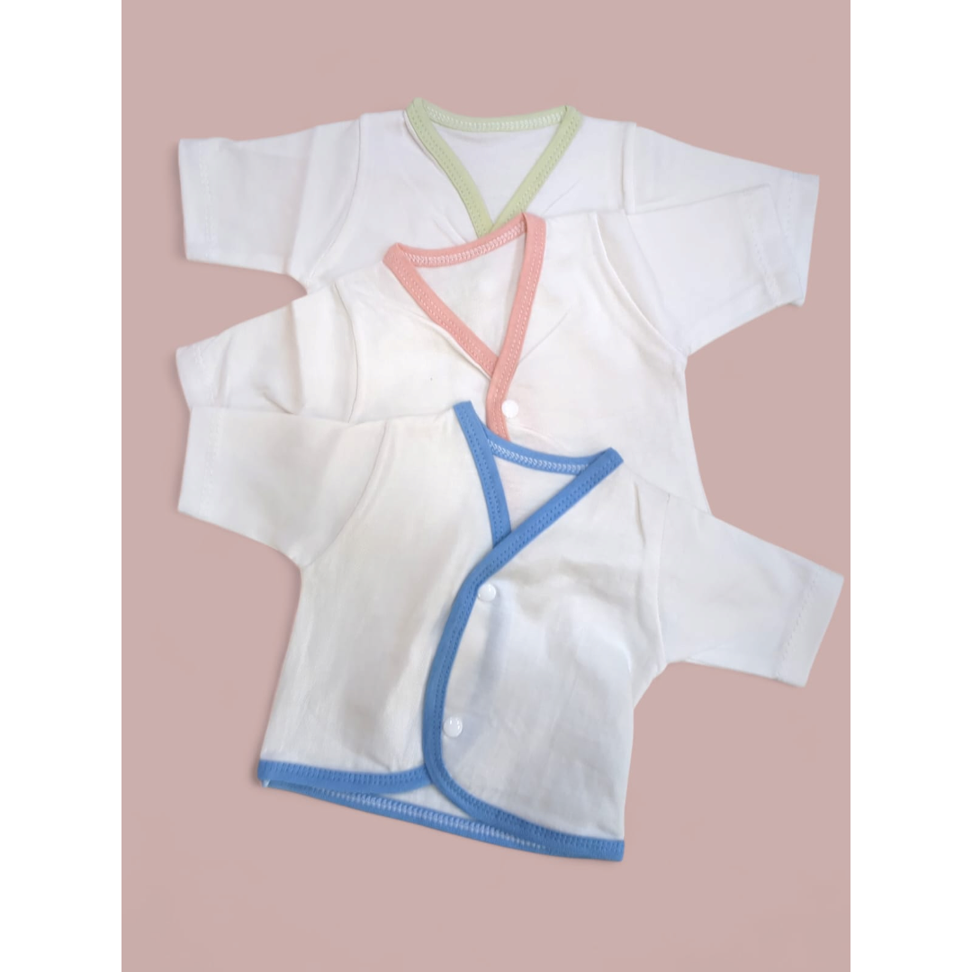 Infant Full sleeve stripes vest (Pack of 3)