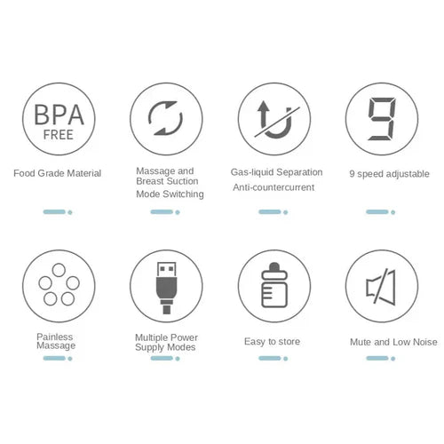 Portable Electric Breast Pump Feeder | Quiet & Compact Design