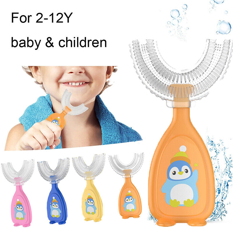 Toddler U shaped Toothbrush (2Pc Set)