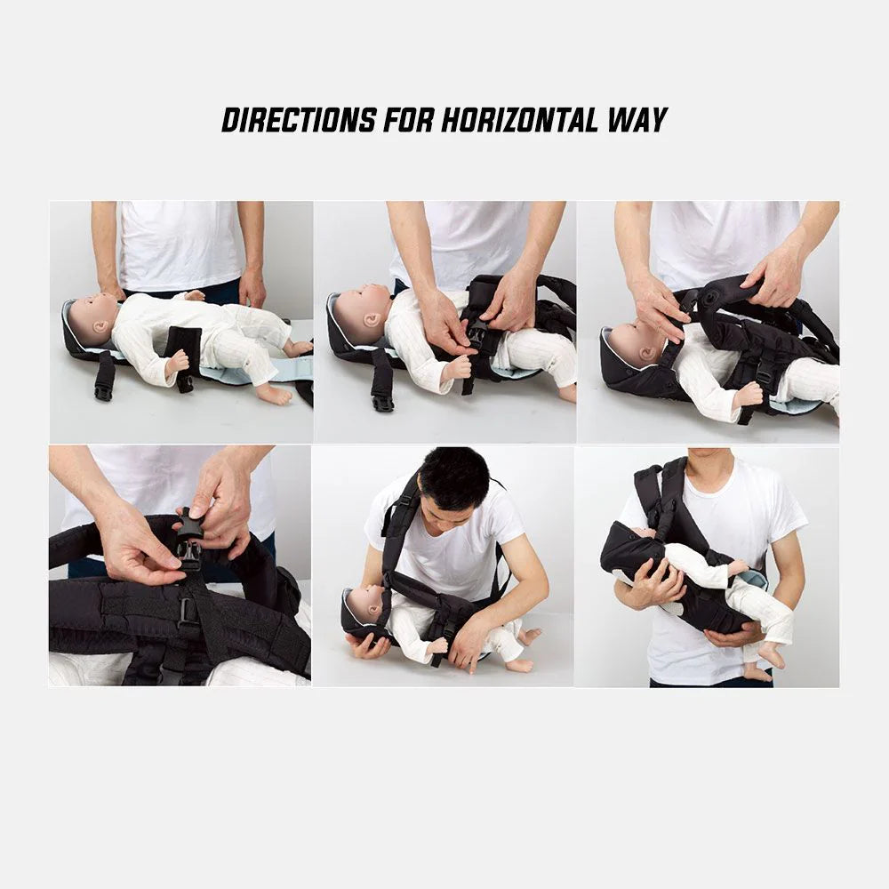 Tinnies Baby Cuddler | 4-in-1 Ergonomic Carrier with Head & Back Support