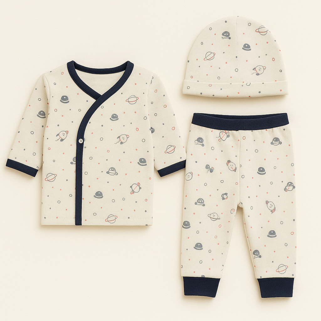 Infant 3 Pc Interlock Starter Set