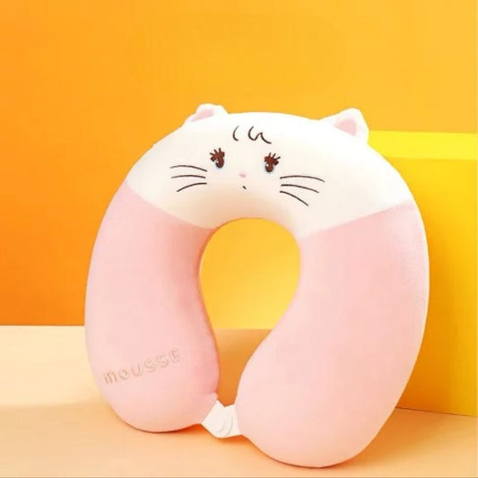 Baby Round Shaped Cat Neck Pillow