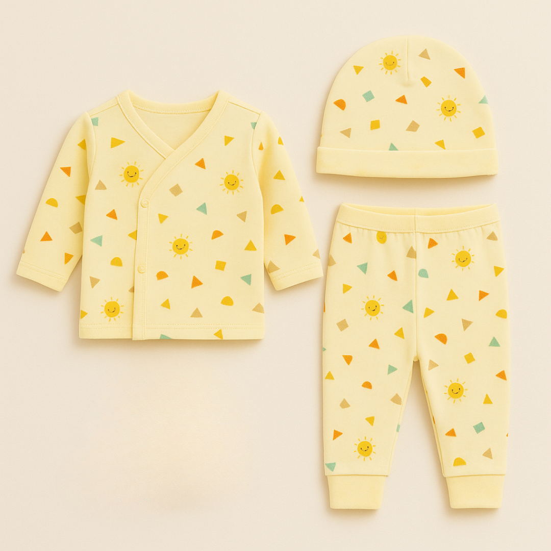 Infant 3 Pc Interlock Starter Set