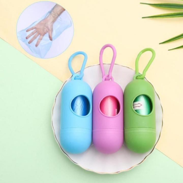 Plastic bag holder for baby Dirty diapers