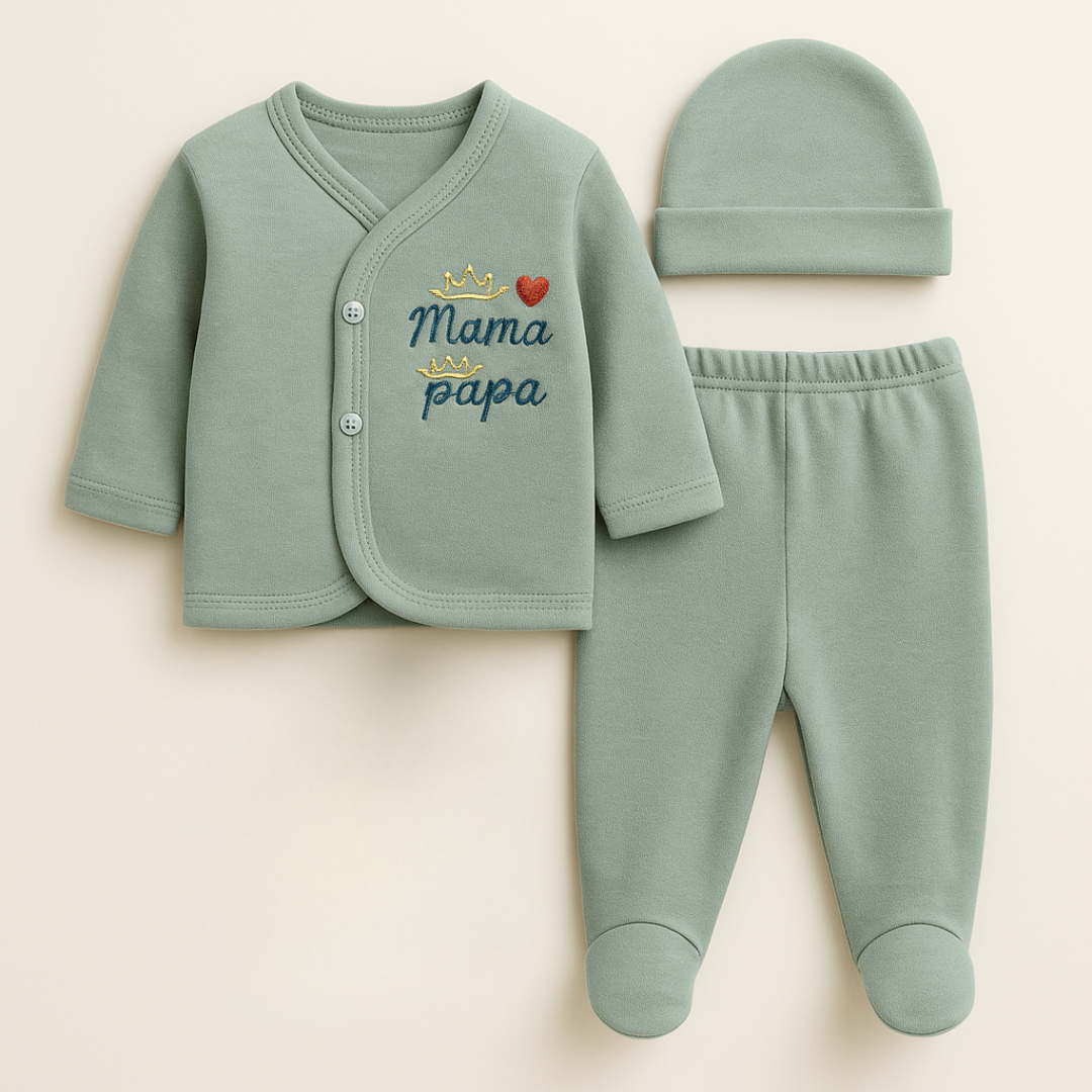 Newborn pack of 3  Fleece Starter Set