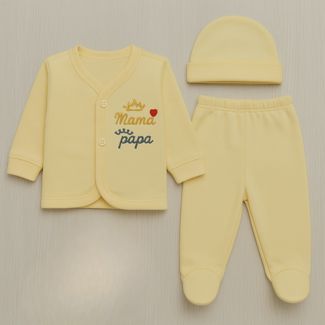 Newborn pack of 3  Fleece Starter Set