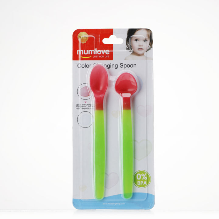 Heat-Sensing Spoon Set – Safe & Practical Feeding