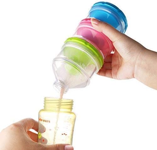 3 layered Baby Milk Powder dispenser