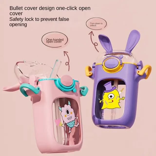 Kids Cute Rabbit Shape Water bottles