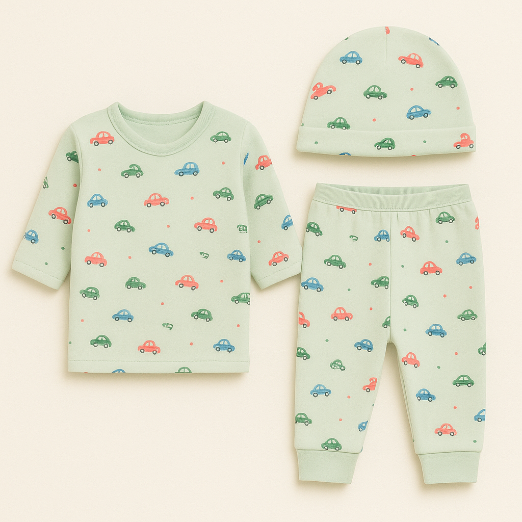 Infant 3 Pc Interlock Starter Set