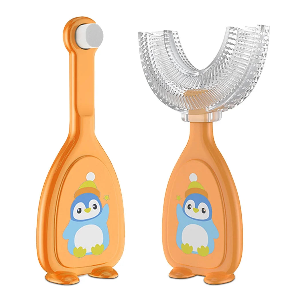 Toddler U shaped Toothbrush (2Pc Set)
