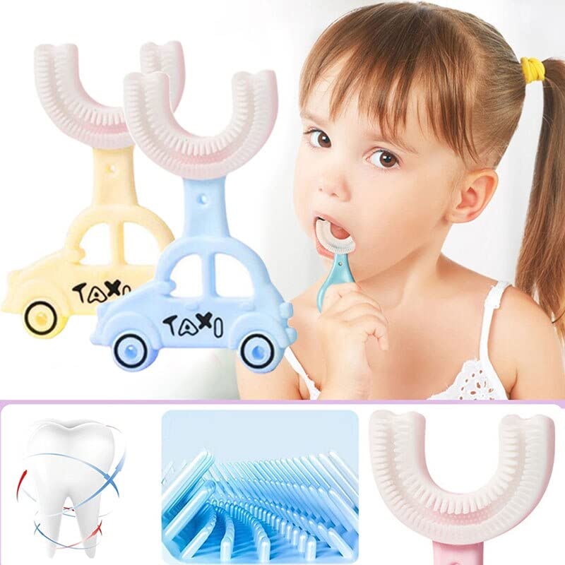 Kids Taxi shaped Silicon toothbrush