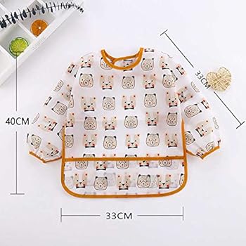 Baby full size silicon waterproof apron Bibs