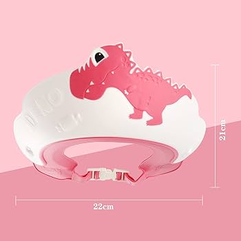 Baby Adjustable Dino  Shower Hat