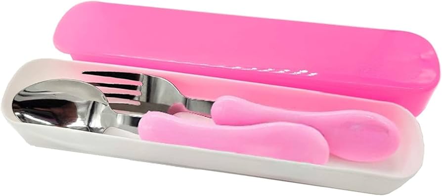 Praxon Kids Stainless Steel Fork & Spoon