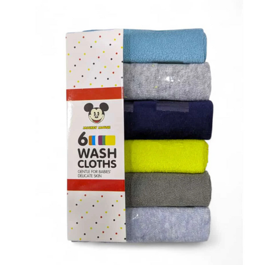 Baby 6 Pc Washable Napkins