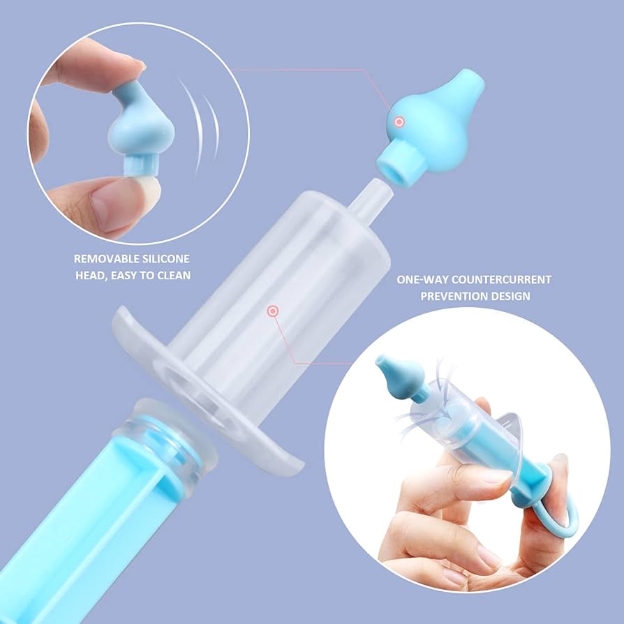 Baby reusable silicon nasal Aspirator