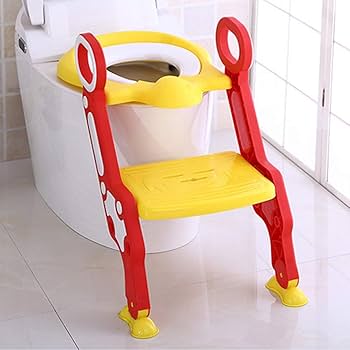 Adjustable kids ladder seat