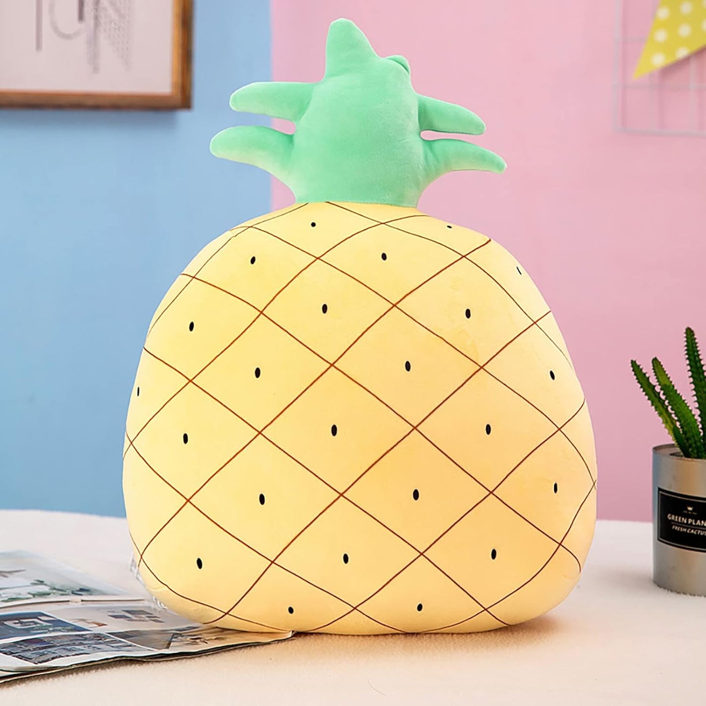 Pineapple  Shaped Baby Soft Pillow