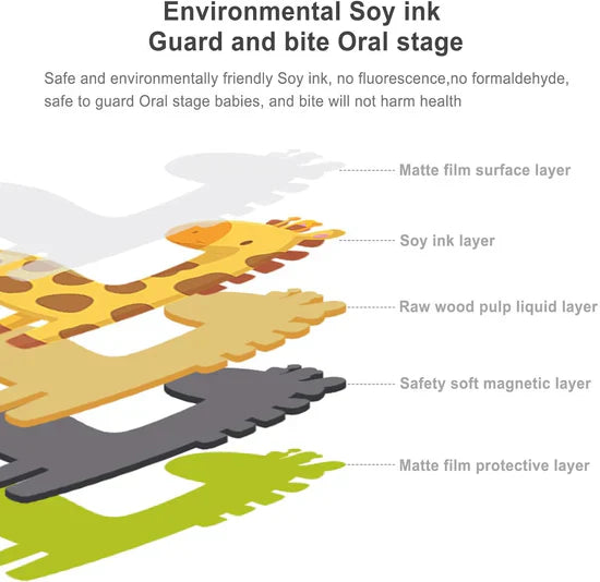 15pc Magnetic Puzzle "The Farm" kids Education puzzle