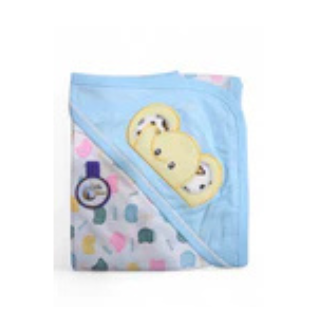 Cotton fabric infant cartoon wrapping sheets