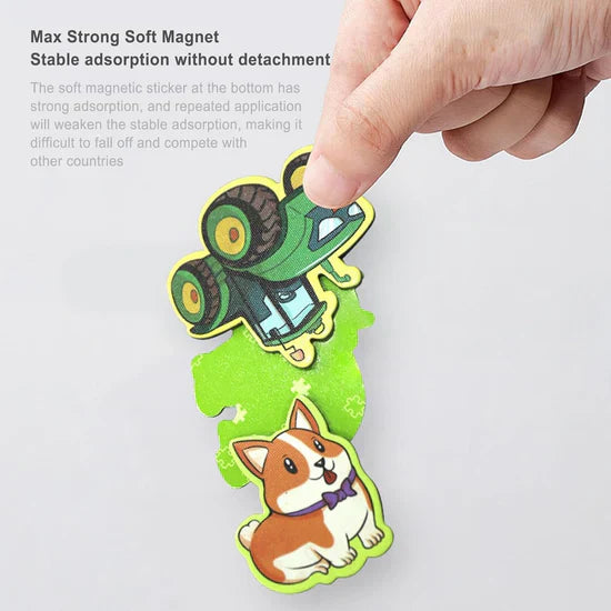 15pc Magnetic Puzzle "The Farm" kids Education puzzle