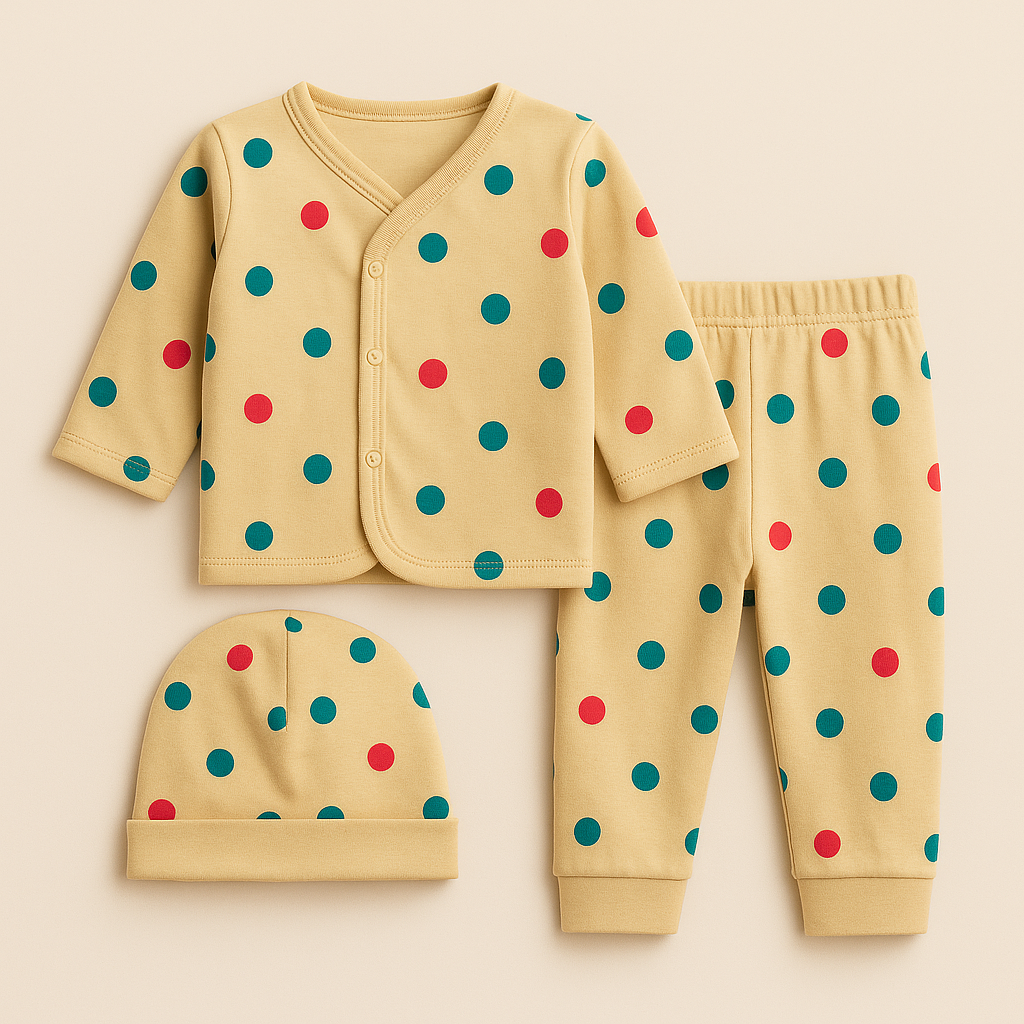 Infant 3 Pc Interlock Starter Set