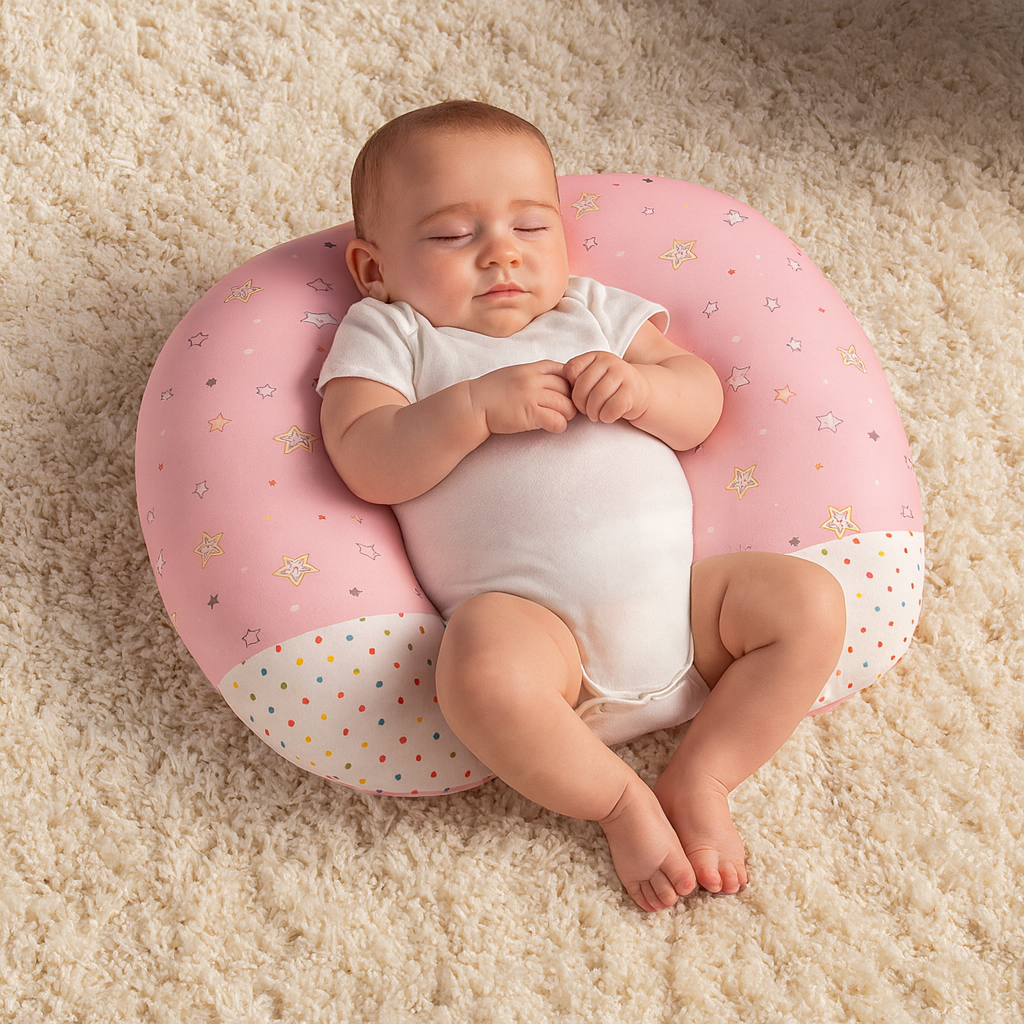 Baby Pink Nursing Pillow | Comfort for Every Feed