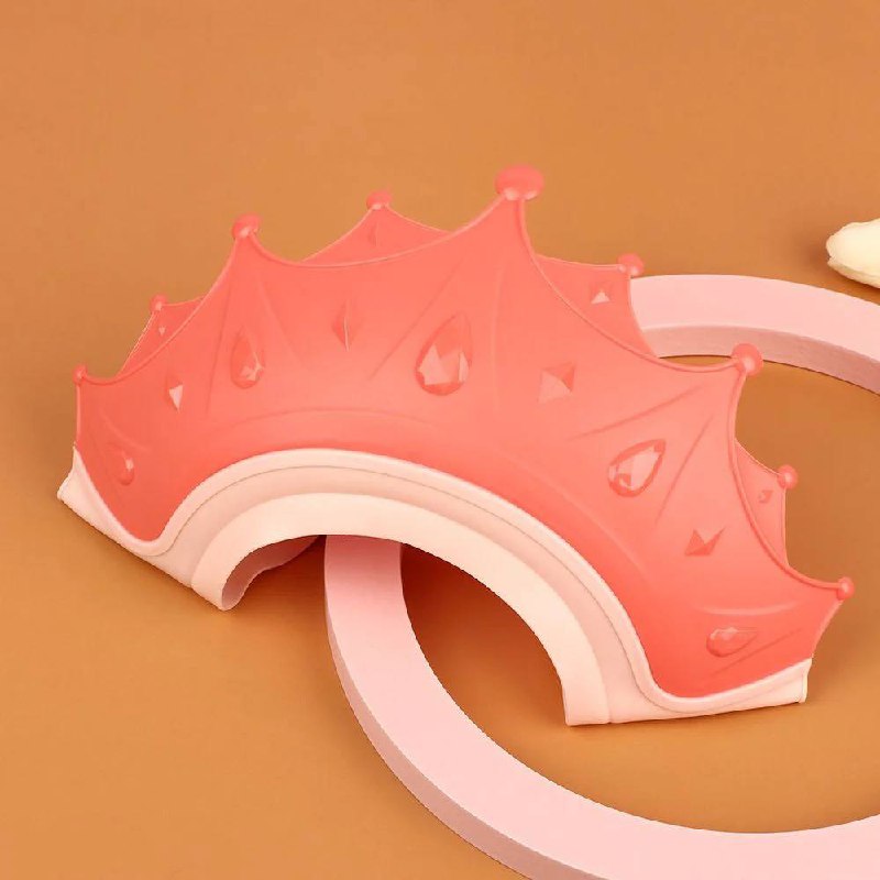 Baby adjustable Bathing Crown Hat