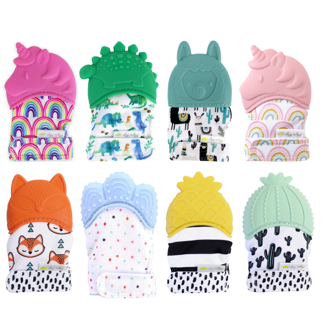 infant silicon teething glove