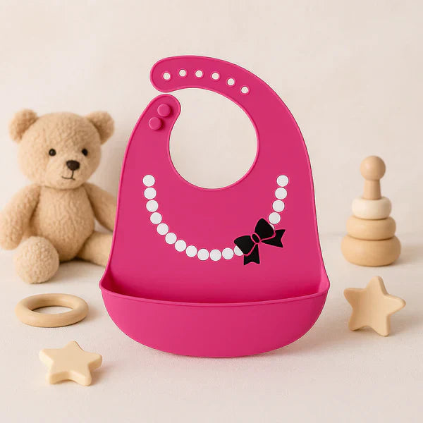 Necklace Baby Comfortable Silicone Bib