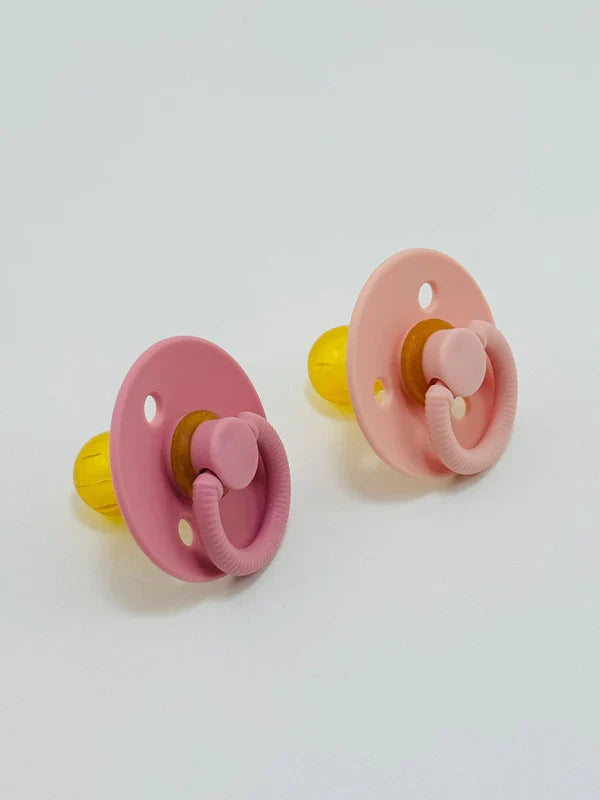 Mumlove 2 Pc  Color Collection Pacifier Set