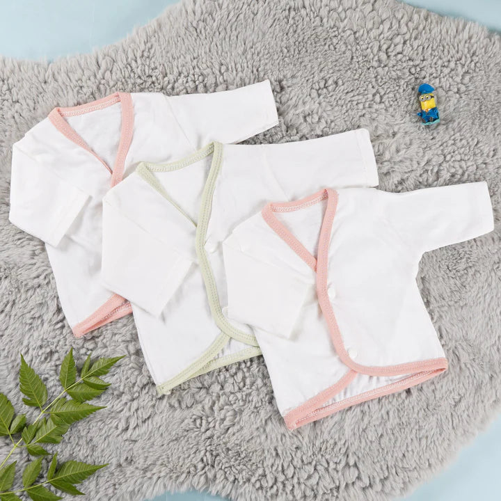 Infant Full sleeve stripes vest (Pack of 3)