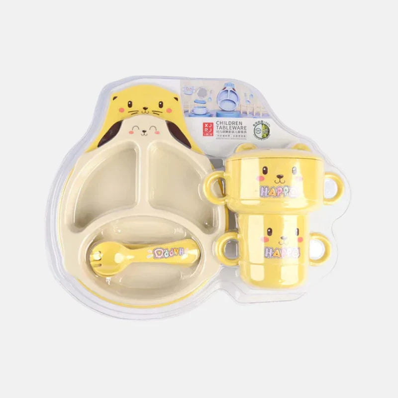 Baby Multicolor 7 Pc Table Feeding Set