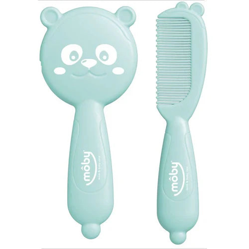 Imported Moby Baby Hair Brush & Comb Set