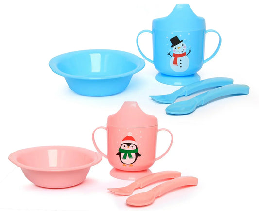 4 Pc feeding set
