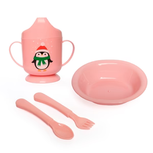 4 Pc feeding set