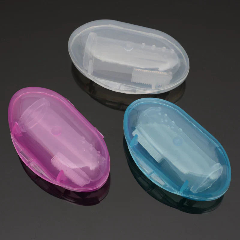 Baby Silicon finger brush (Pack of 3)
