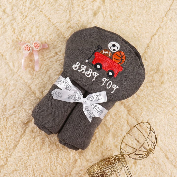 Baby Characters Hoodie Towels