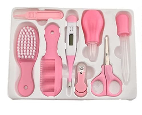 8 Pc Newborn Grooming Kit