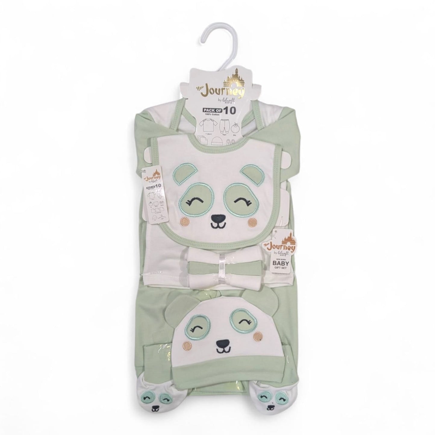 New born 10 Pc All in one Baby suit set (0-3 months)
