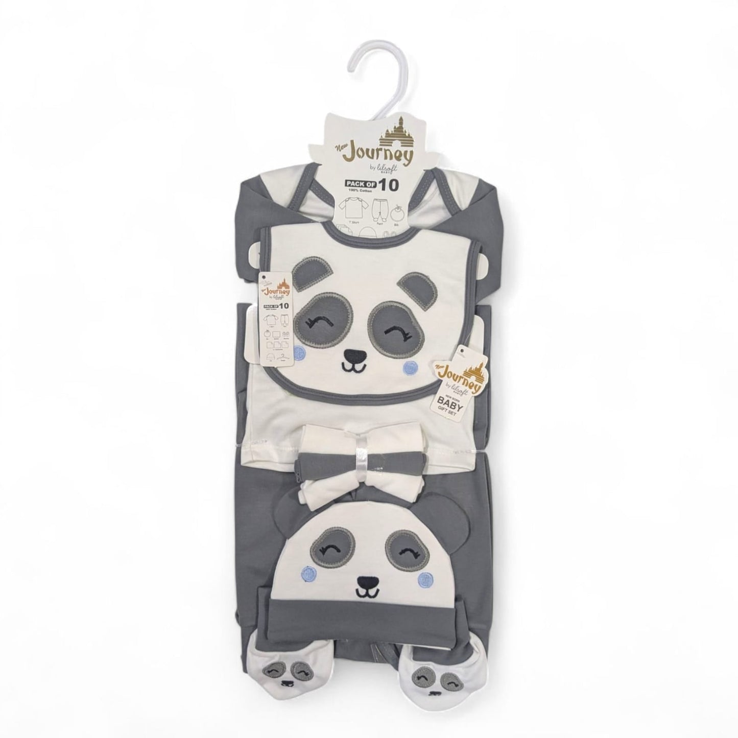 New born 10 Pc All in one Baby suit set (0-3 months)