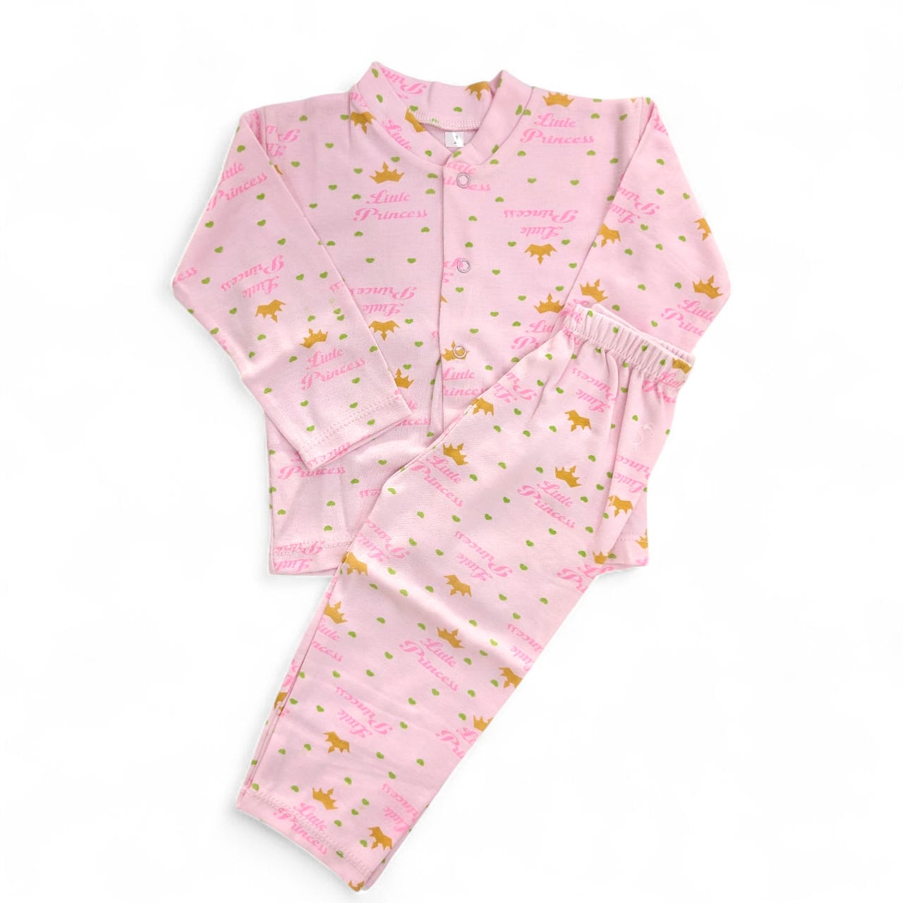 2 Pc Girls Pink Nightwear Set