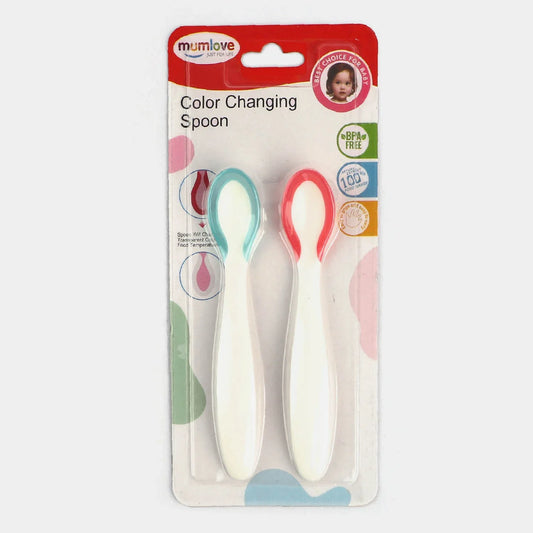 Color Changing Baby Feeding Spoon ( Pack of 2)