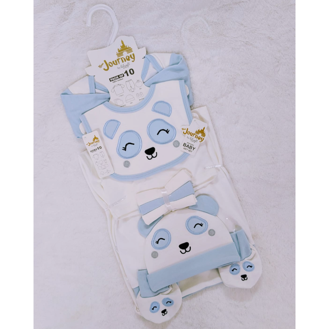 New born 10 Pc All in one suit set (0-3 months)