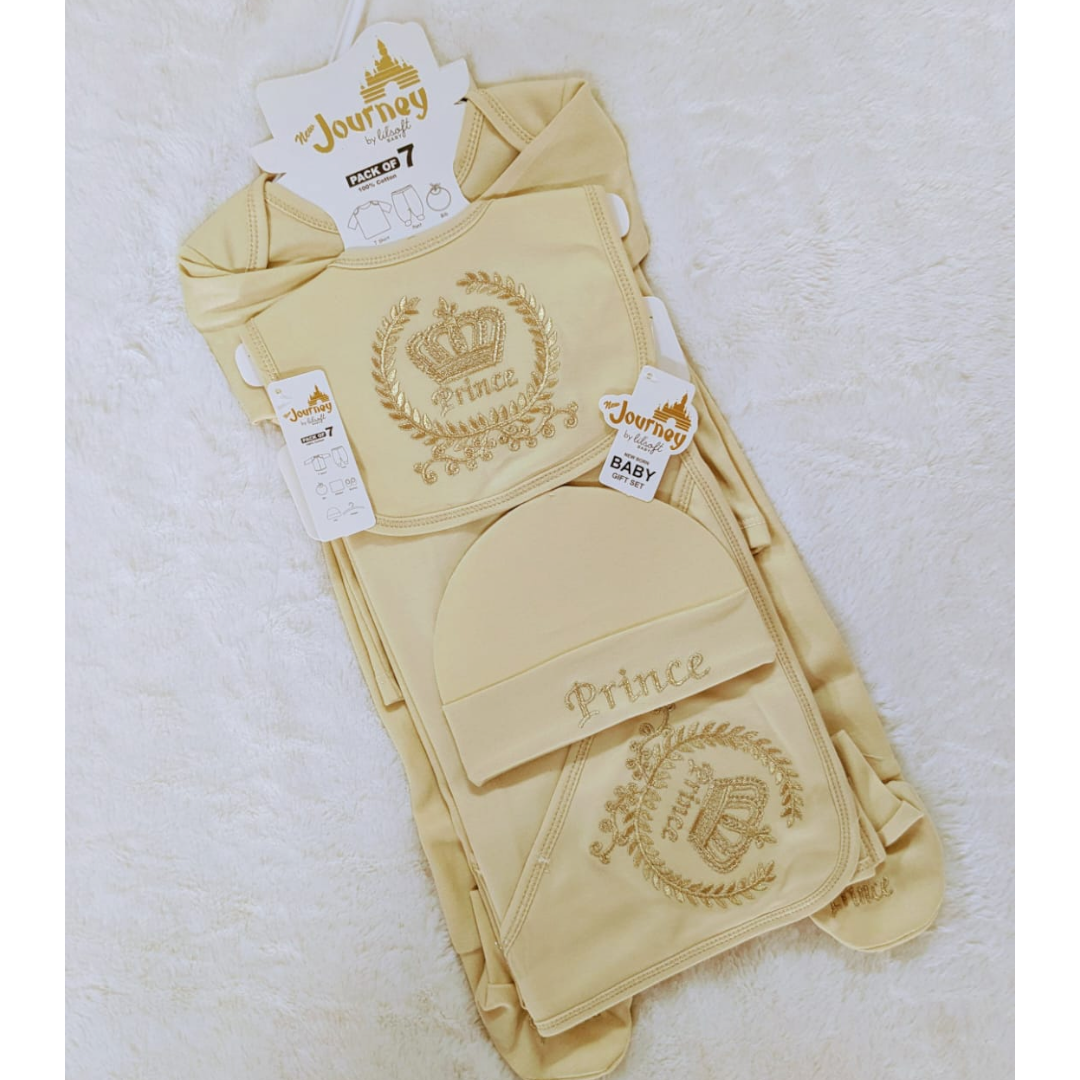 New born 7 Pc All in one suit set (0-3 months)